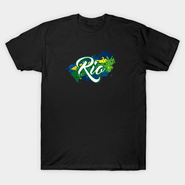 Rio de Janeiro T-Shirt by TambuStore